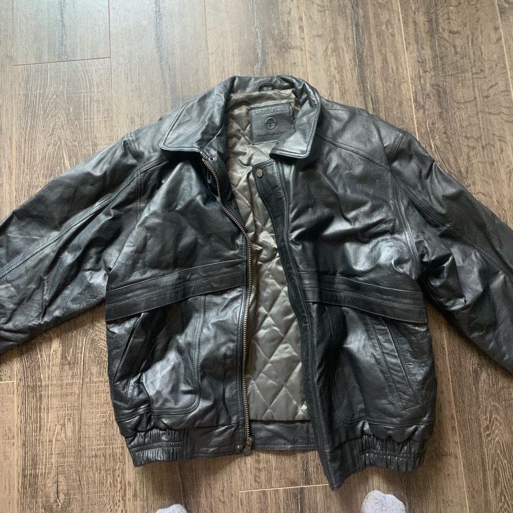 Expressions Contemporary Leather Jacket
